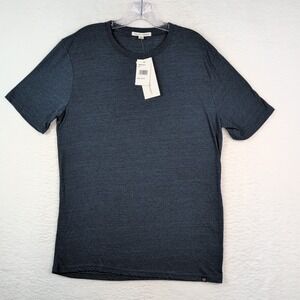 Threads 4 Thought Men's Triblend Crew Neck T-Shirt Blue Size M Tall NWT